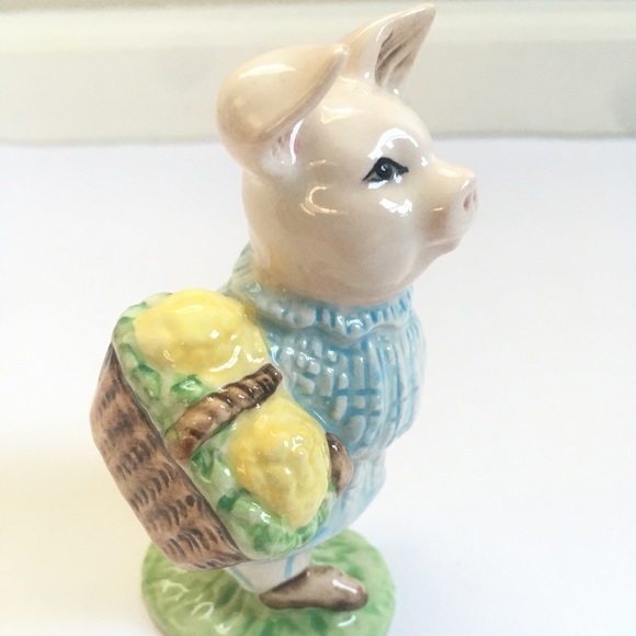 Little Pig Robinson Beatrix Potter Royal Albert, Arthur Gredington 1989 Vintage - Picture 2 of 9
